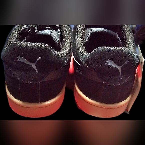 NWT Mens Puma Smash V2 Suede Black - Size 8 HTF - Picture 4 of 5